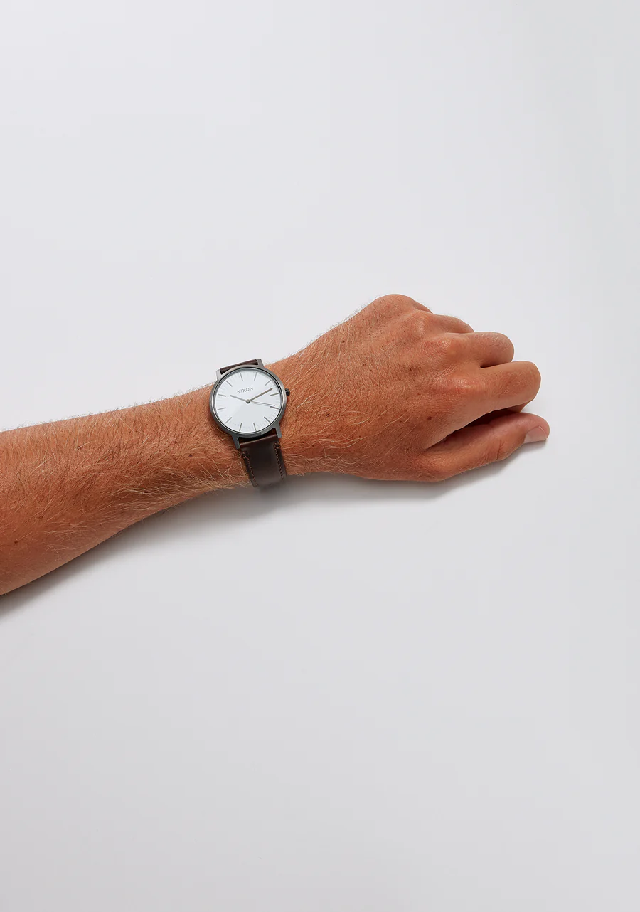 Porter Leather - Rayo de sol blanco / Silla de montar - Imagen 5