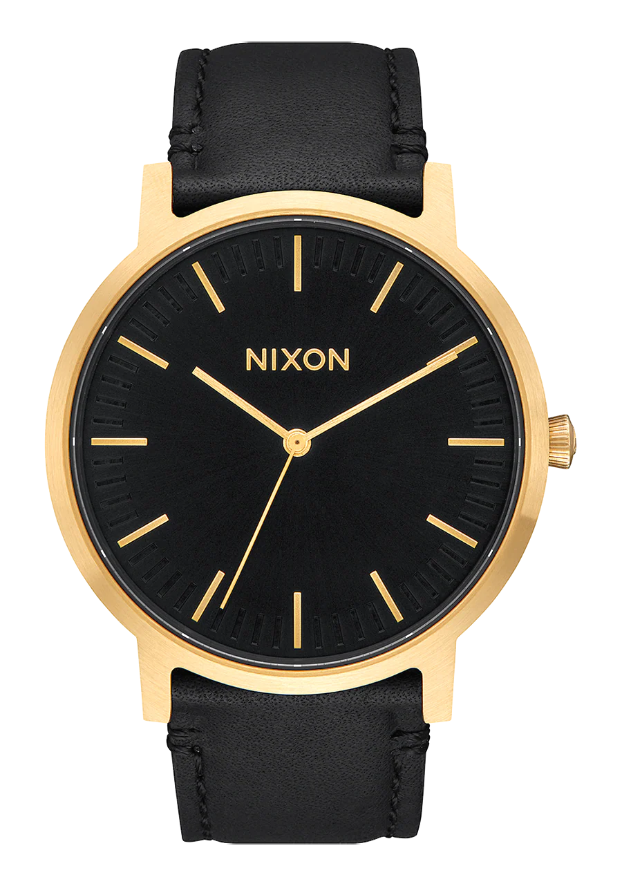 Porter Leather - Oro / Negro