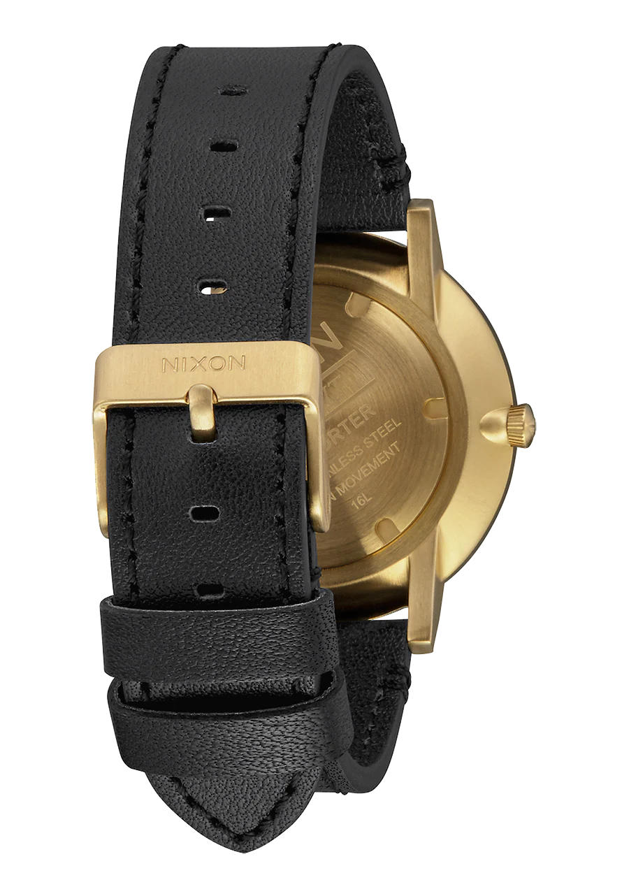 Porter Leather - Oro / Negro - Imagen 3