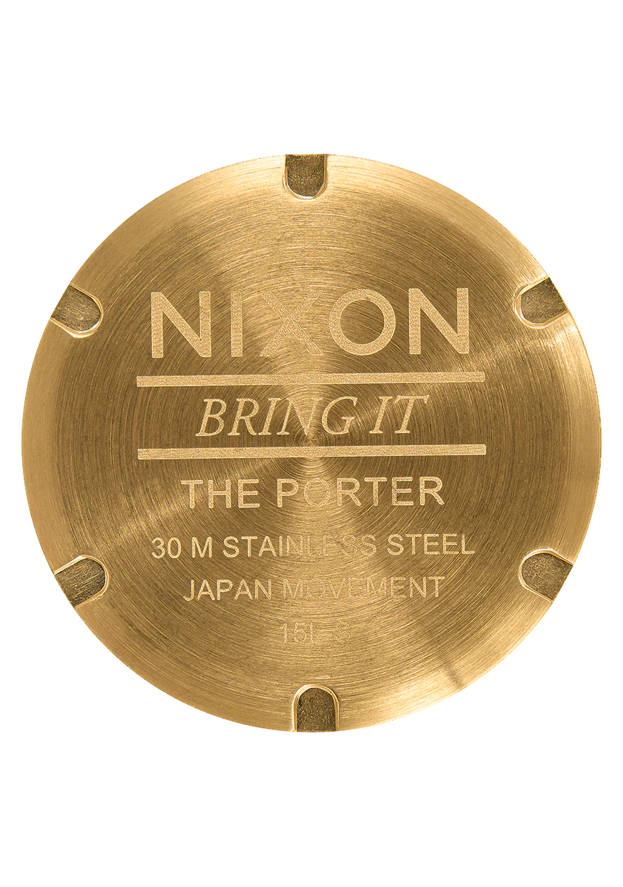 Porter Leather - Oro / Negro - Imagen 4