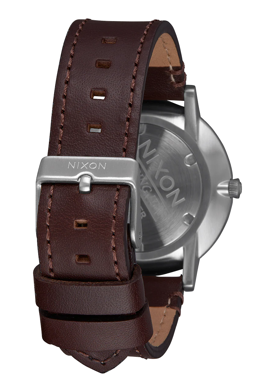 Porter Leather - Marino / Marr贸n - Imagen 3