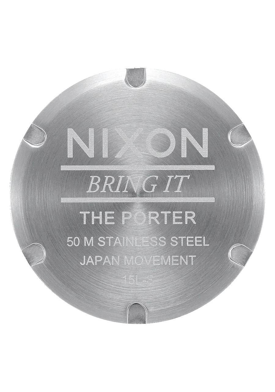 Porter Leather - Marino / Marr贸n - Imagen 4