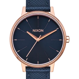 Kensington Leather - Azul marino / Oro rosa