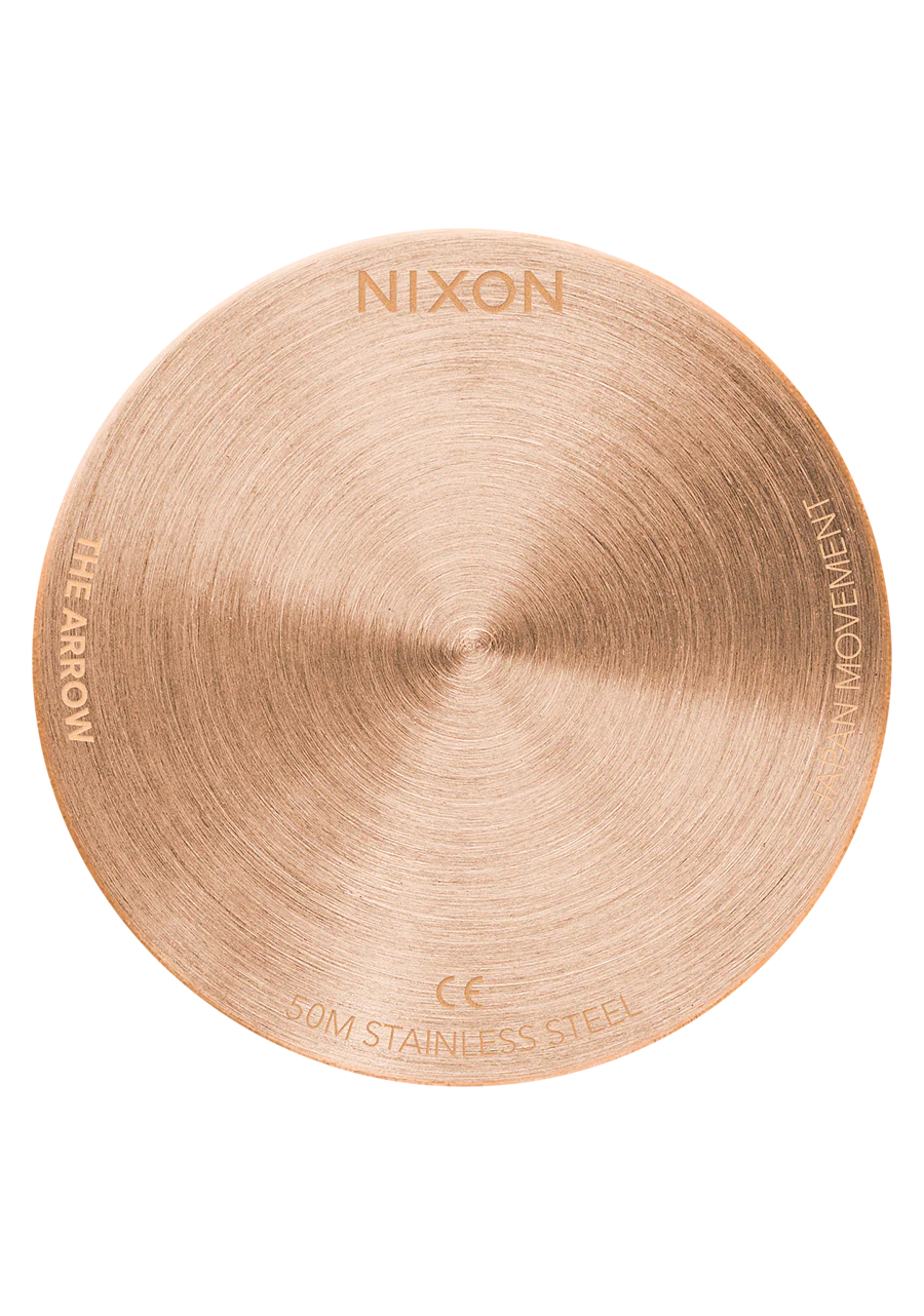 Arrow Leather - Oro rosa / Negro - Imagen 6