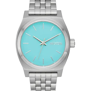 Medium Time Teller - Plata / Turquesa