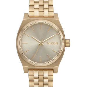 Medium Time Teller - Oro claro / Blanco vintage