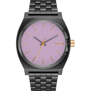 Medium Time Teller - Gunmetal / Lavanda / Oro