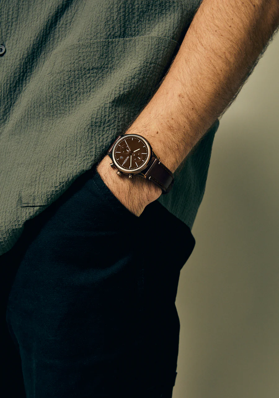 Station Chrono Leather - Chocolate / Cappuccino / Brown - Imagen 8
