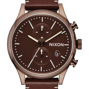 Station Chrono Leather - Chocolate / Cappuccino / Brown