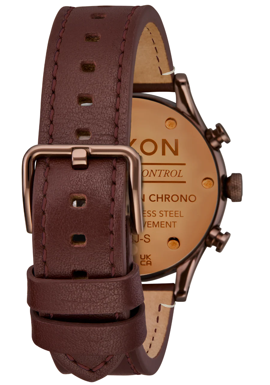 Station Chrono Leather - Chocolate / Cappuccino / Brown - Imagen 4