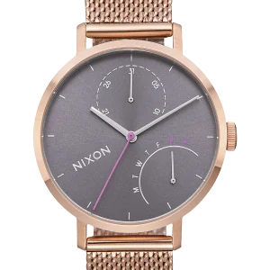 Clutch - Todo oro rosa / gris