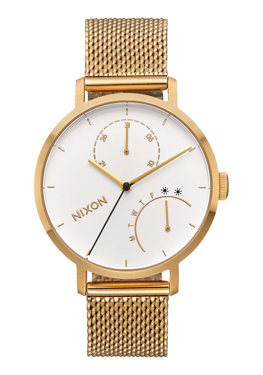 Clutch - Todo dorado / blanco