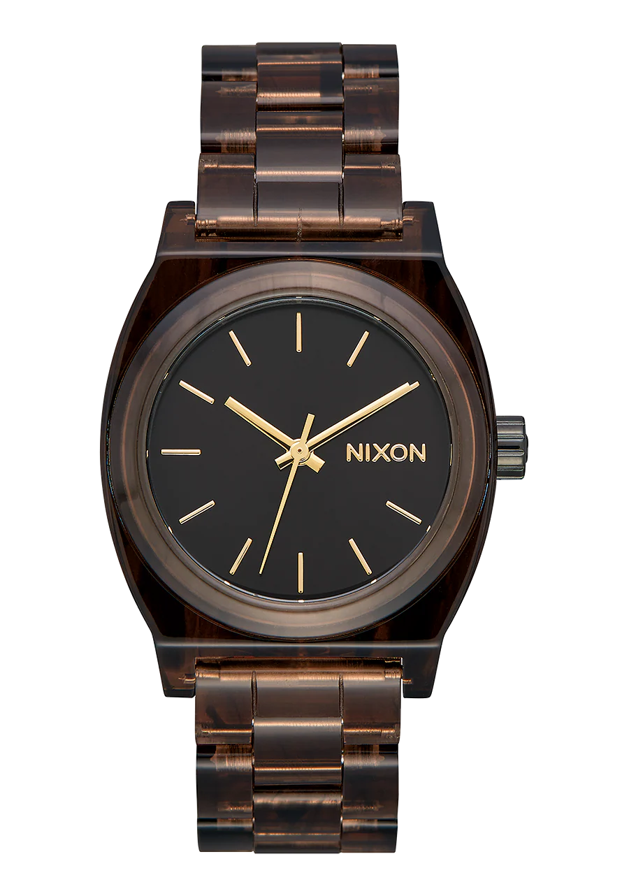 Medium Time Teller Acetate - Marr贸n