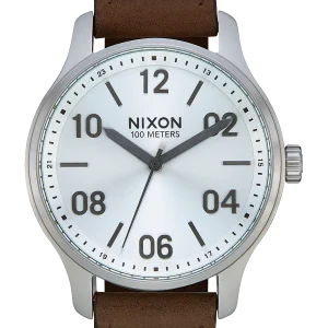 Patrol Leather - Plata / Marrón