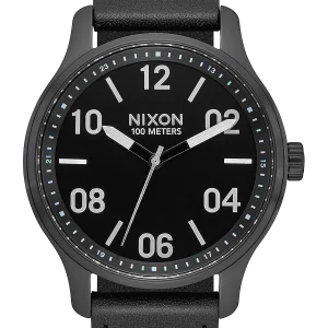 Patrol Leather - Negro / Plata / Negro