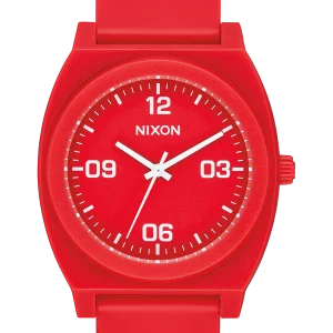 Time Teller P Corp - Rojo mate / Blanco