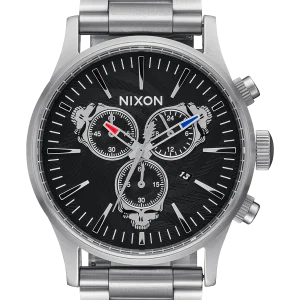 Grateful Dead Sentry Chrono - Plata / Negro