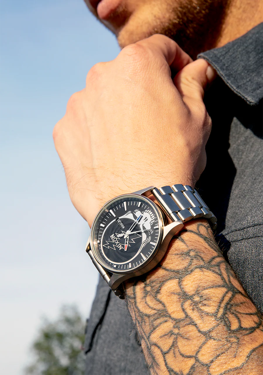 Grateful Dead Sentry Stainless Steel - Negro / Plata - Imagen 8