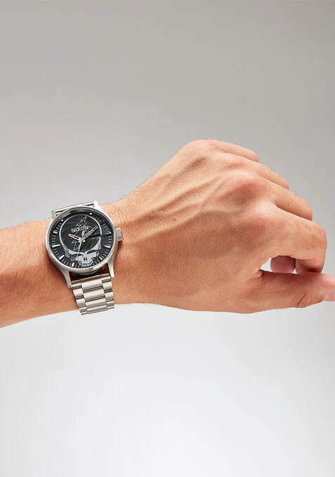 Grateful Dead Sentry Stainless Steel - Negro / Plata - Imagen 6