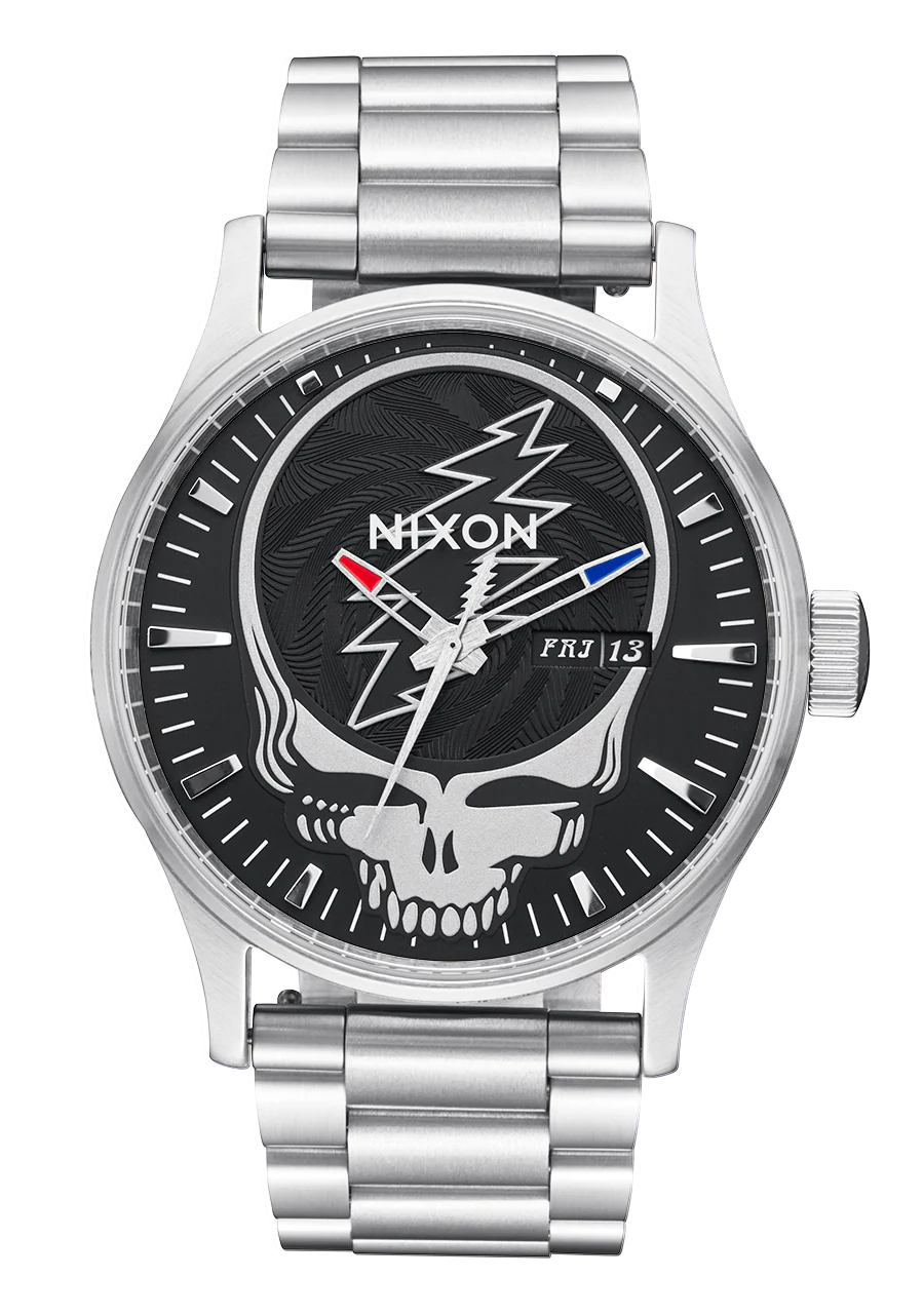 Grateful Dead Sentry Stainless Steel - Negro / Plata