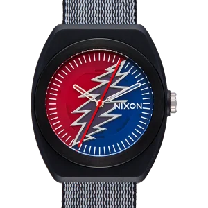 Grateful Dead Light Wave - Todo negro / azul / rojo