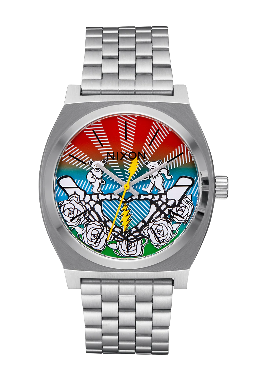Grateful Dead Time Teller - Todo Plata / Osos / Rosas