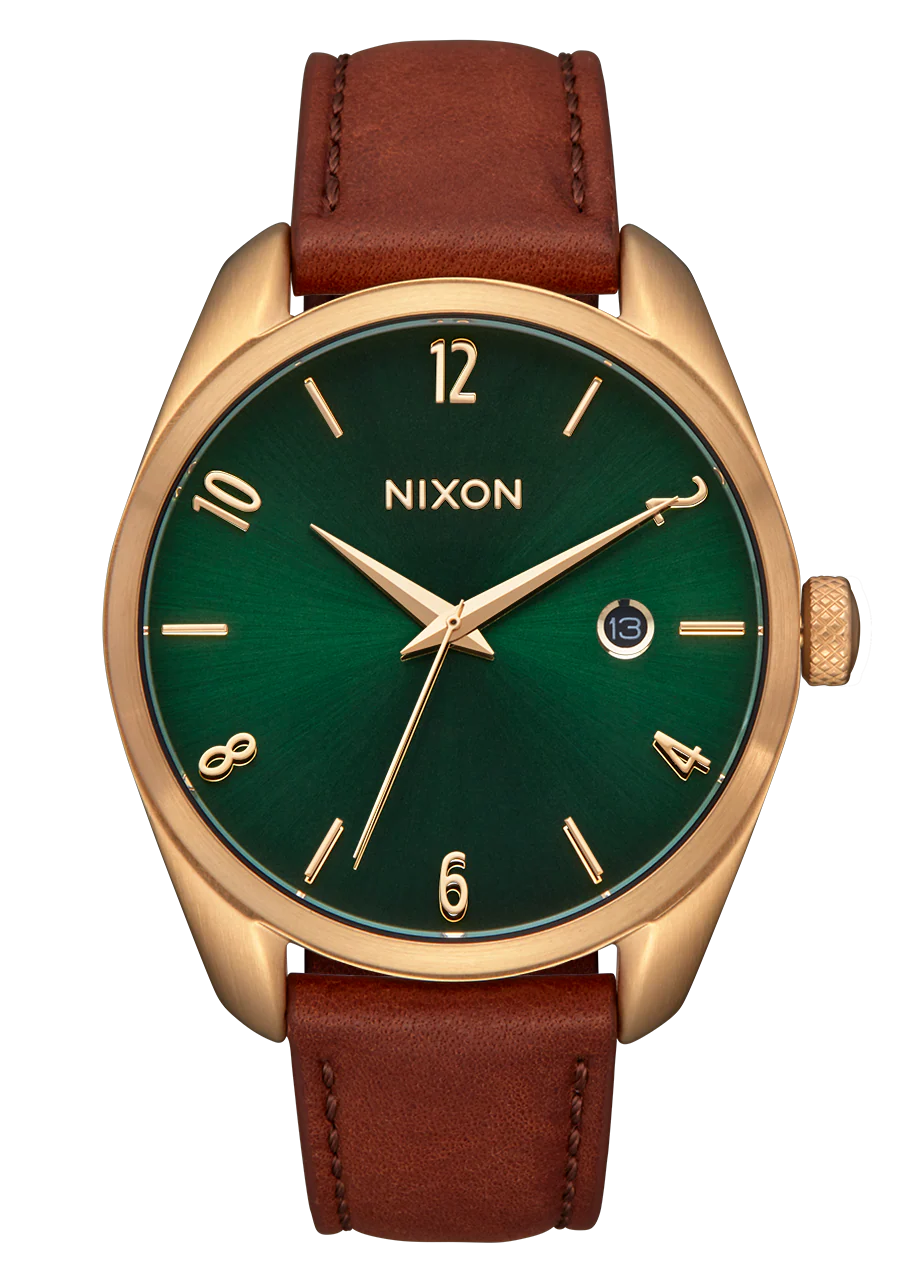 Thalia Leather - Todo dorado / verde rayo de sol