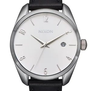 Thalia Leather - Plata / Negro