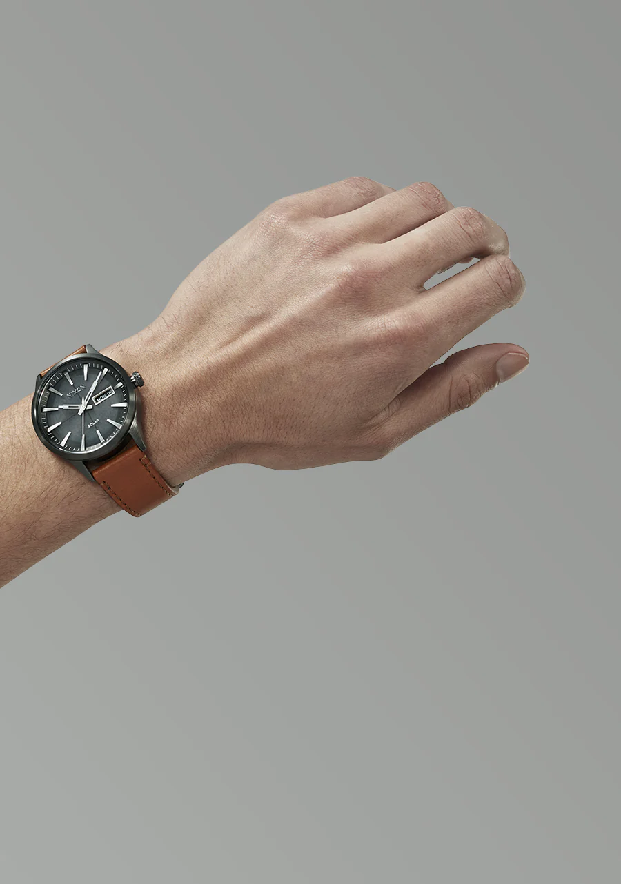 Sentry Solar Leather - Gunmetal - Imagen 7