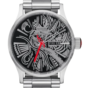 Rolling Stones Sentry Stainless Steel - Plata / Negro