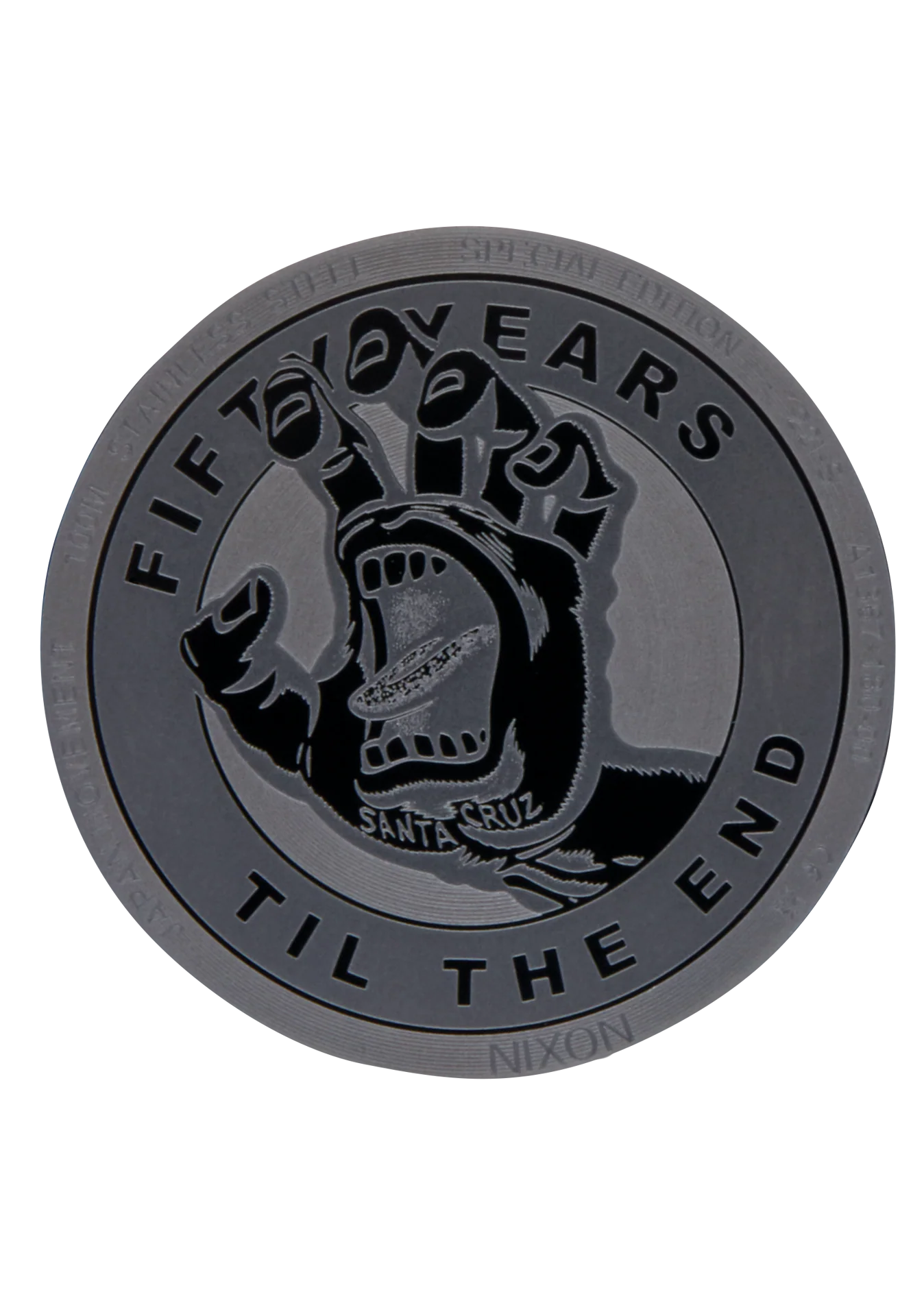 Santa Cruz Time Teller - Negro / Plata - Imagen 5