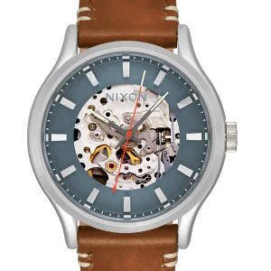 Spectra Leather - Lt Gunmetal / Basalt / Sienna