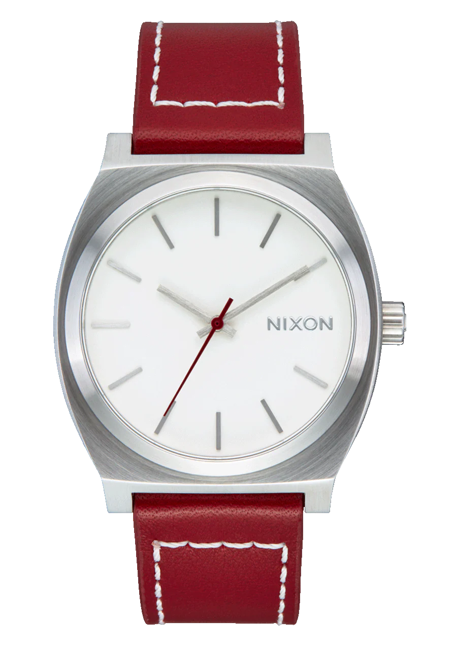 Time Teller Leather - Plata / Garza / Arándano