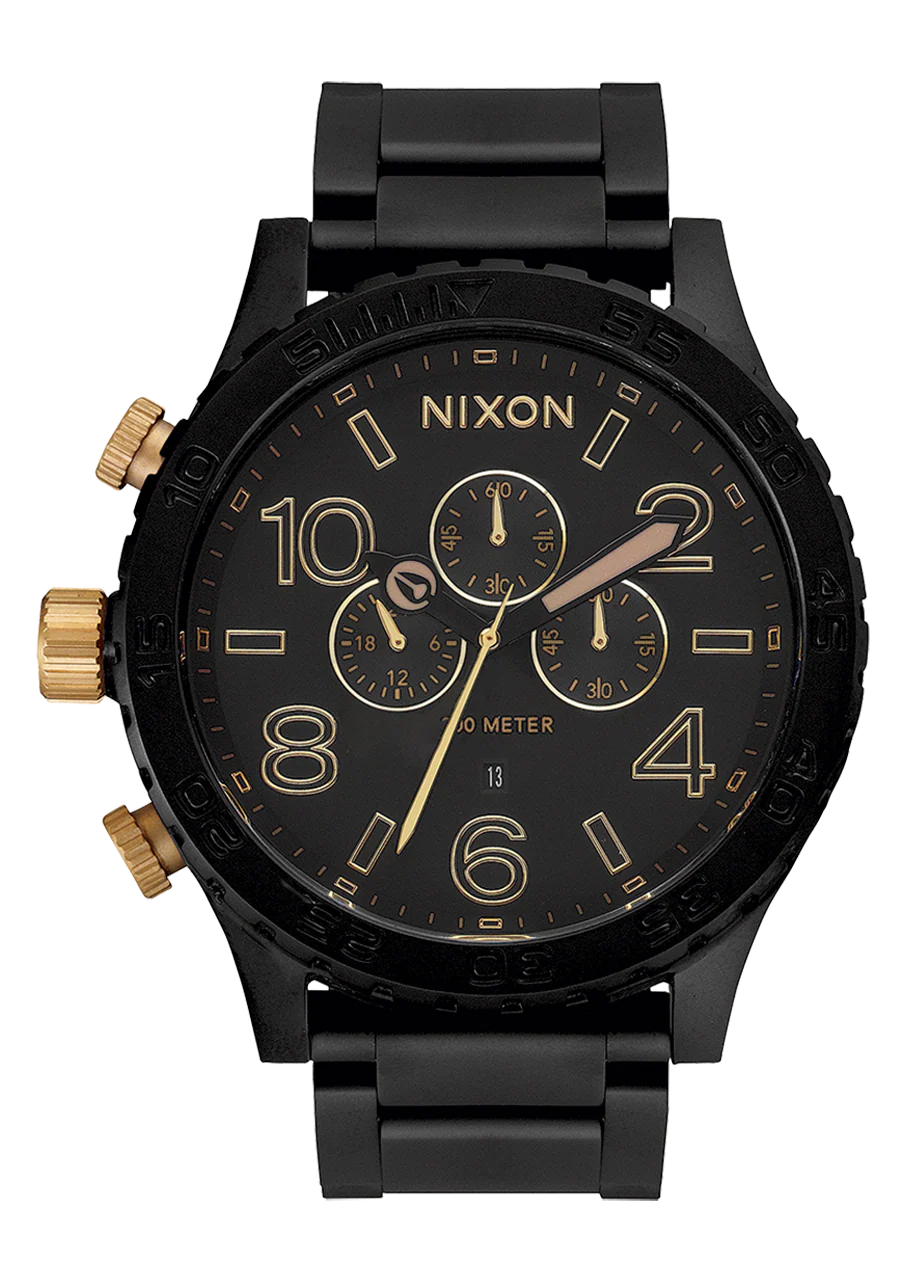 51-30 Chrono - Negro mate / Dorado