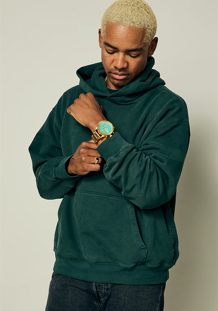 51-30 Chrono - Oro / Turquesa / Oro - Imagen 7