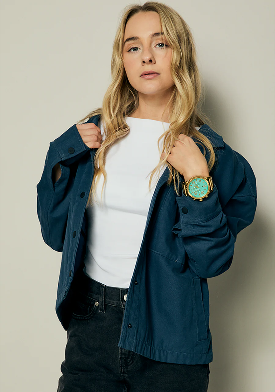 51-30 Chrono - Oro / Turquesa / Oro - Imagen 8