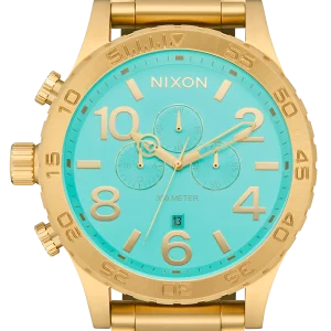 51-30 Chrono - Oro / Turquesa / Oro