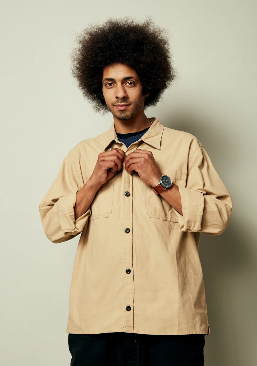 Sentry Chrono Leather - Lt Gunmetal / Basalt / Sienna - Imagen 8