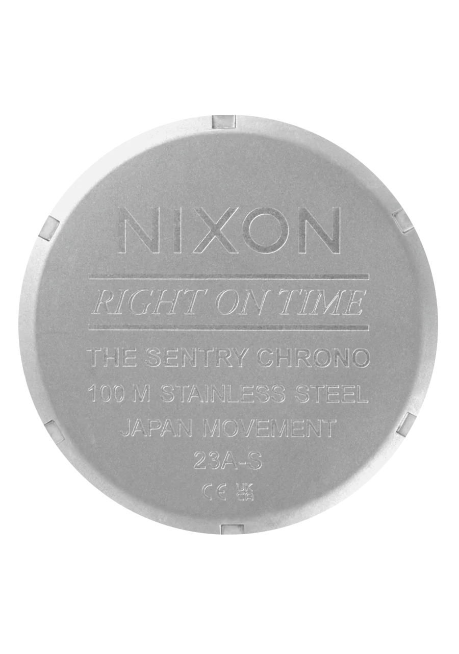 Sentry Chrono Leather - Lt Gunmetal / Basalt / Sienna - Imagen 5