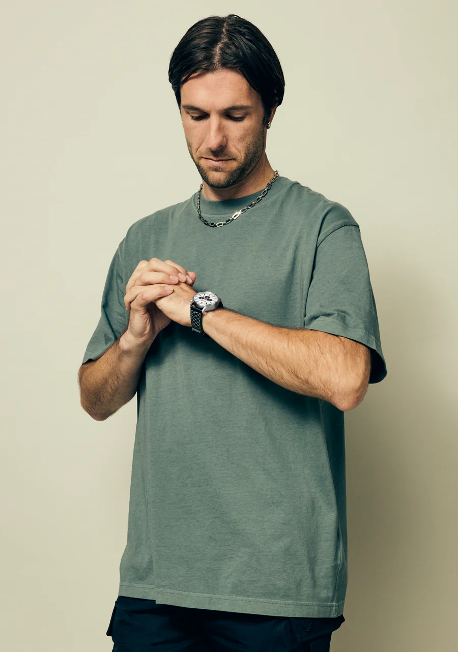 Sentry Chrono Leather - Chrome / Cloud Sunray / Negro - Imagen 6