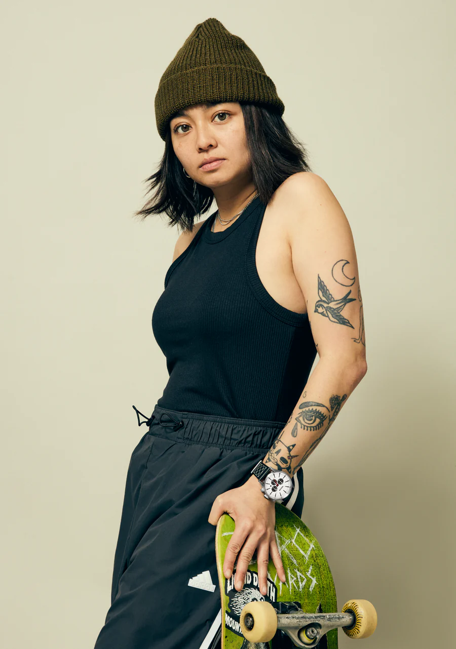 Sentry Chrono Leather - Chrome / Cloud Sunray / Negro - Imagen 7