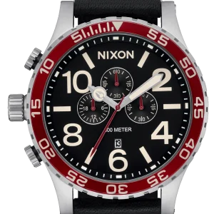 51-30 Chrono Leather - Plata / Negro / Arándano