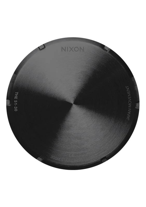 51-30 Chrono Leather - Negro / Piedra p贸mez / Carb贸n - Imagen 8