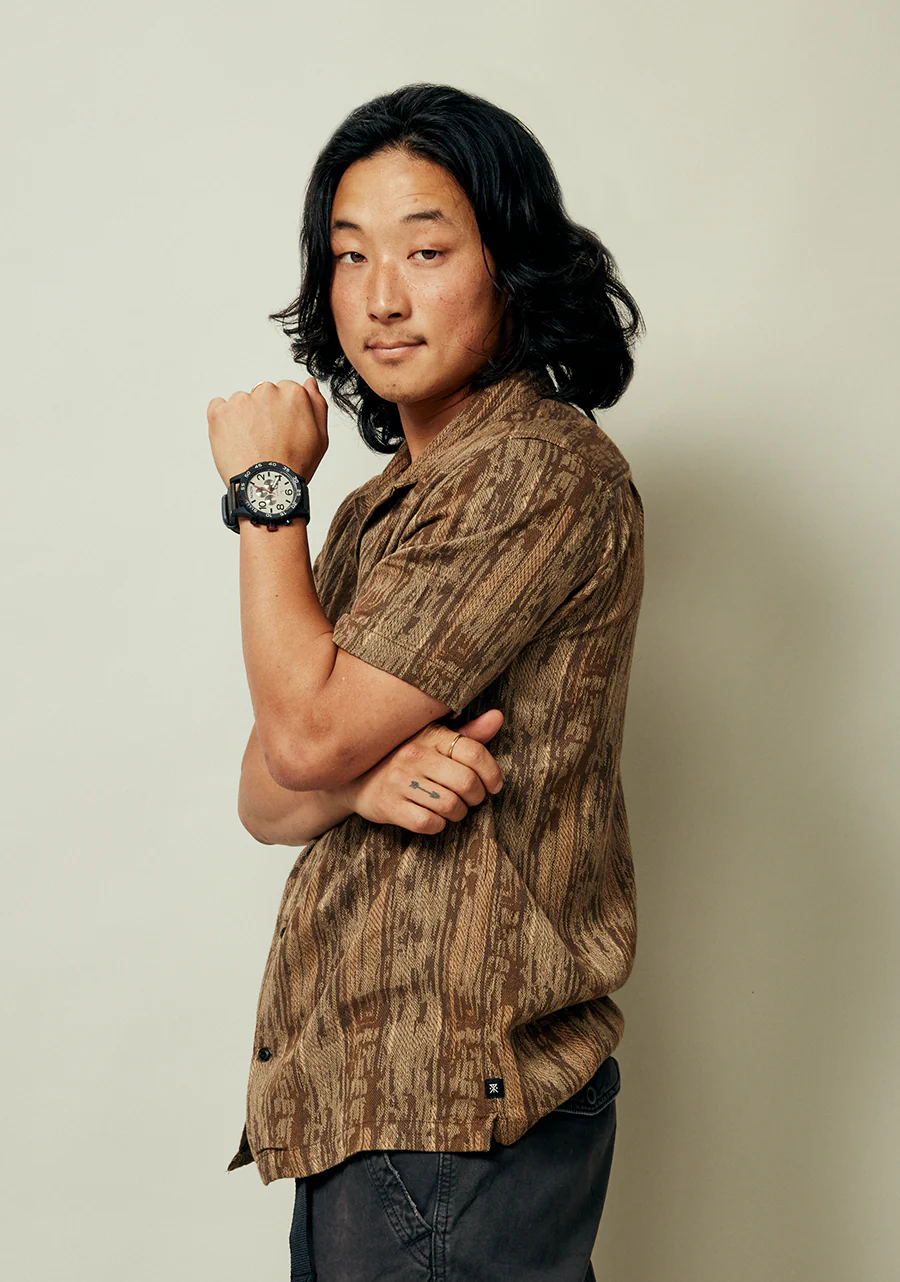 51-30 Chrono Leather - Negro / Piedra p贸mez / Carb贸n - Imagen 9