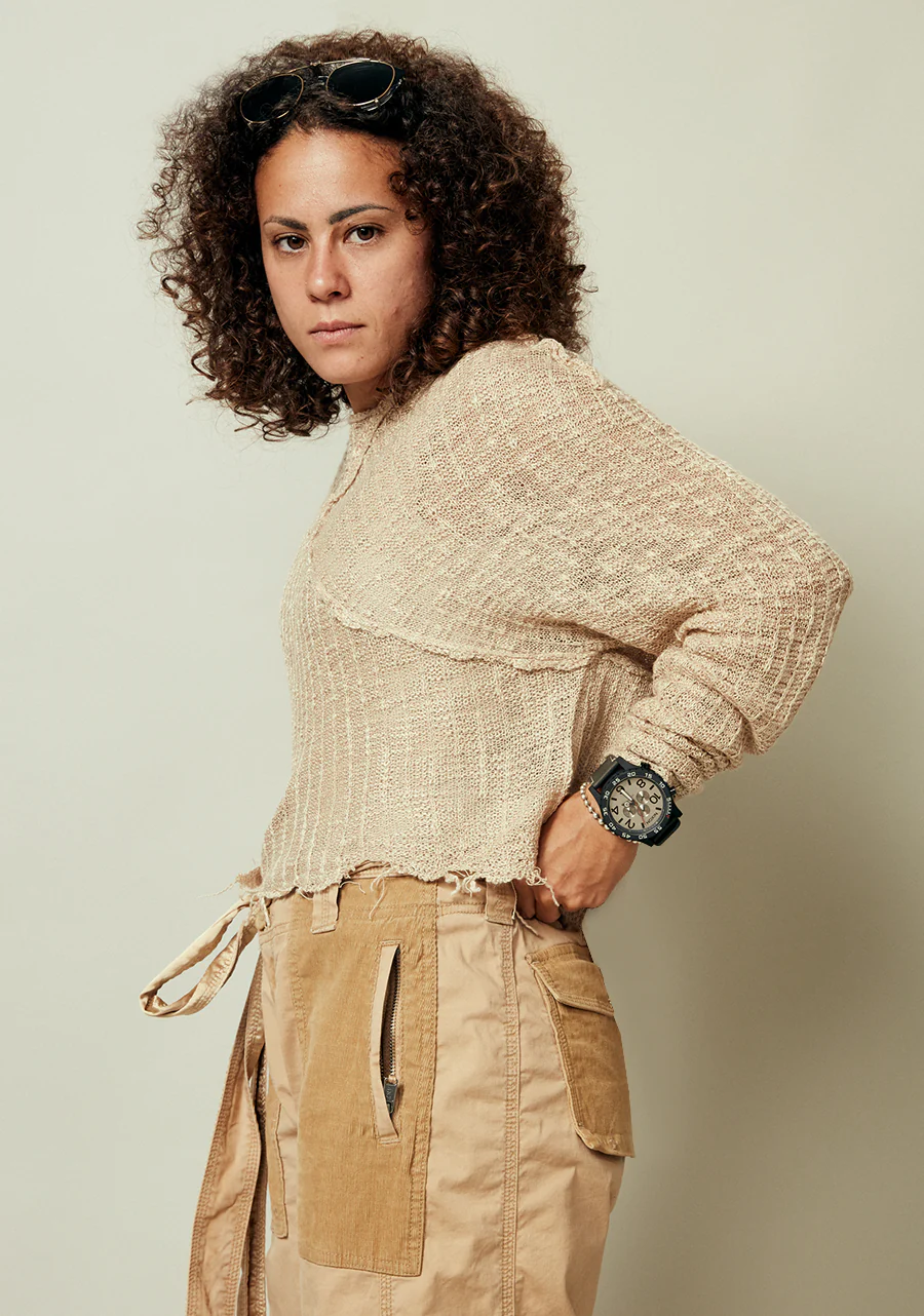 51-30 Chrono Leather - Negro / Piedra p贸mez / Carb贸n - Imagen 7