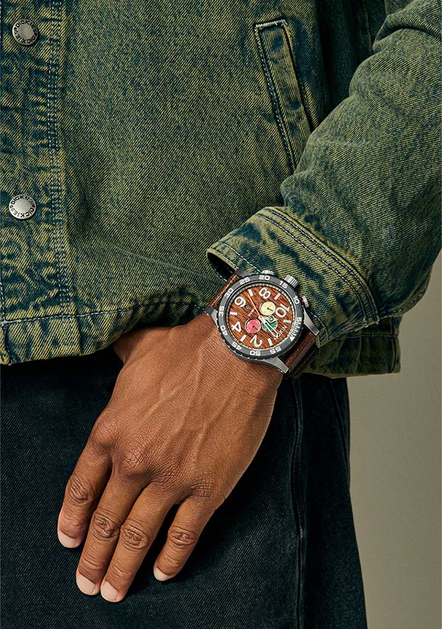 51-30 Chrono Leather - Plata / Palisandro / Chocolate - Imagen 9