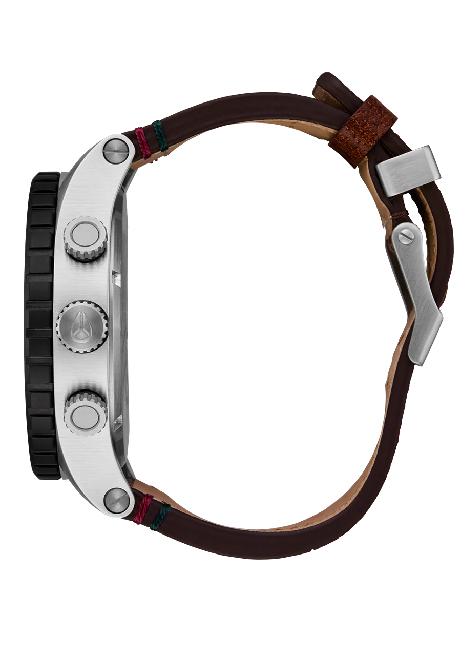 51-30 Chrono Leather - Plata / Palisandro / Chocolate - Imagen 3