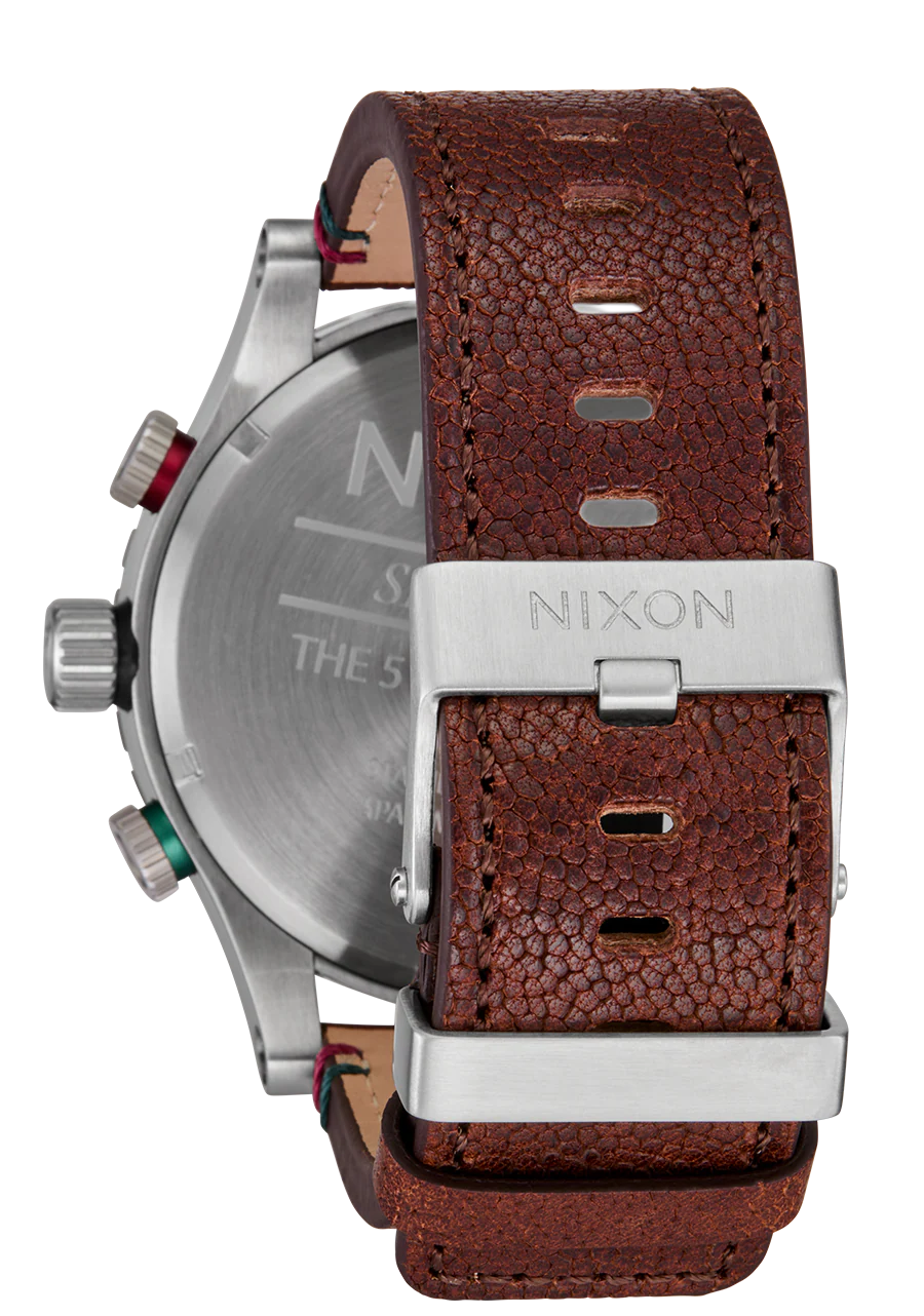 51-30 Chrono Leather - Plata / Palisandro / Chocolate - Imagen 4