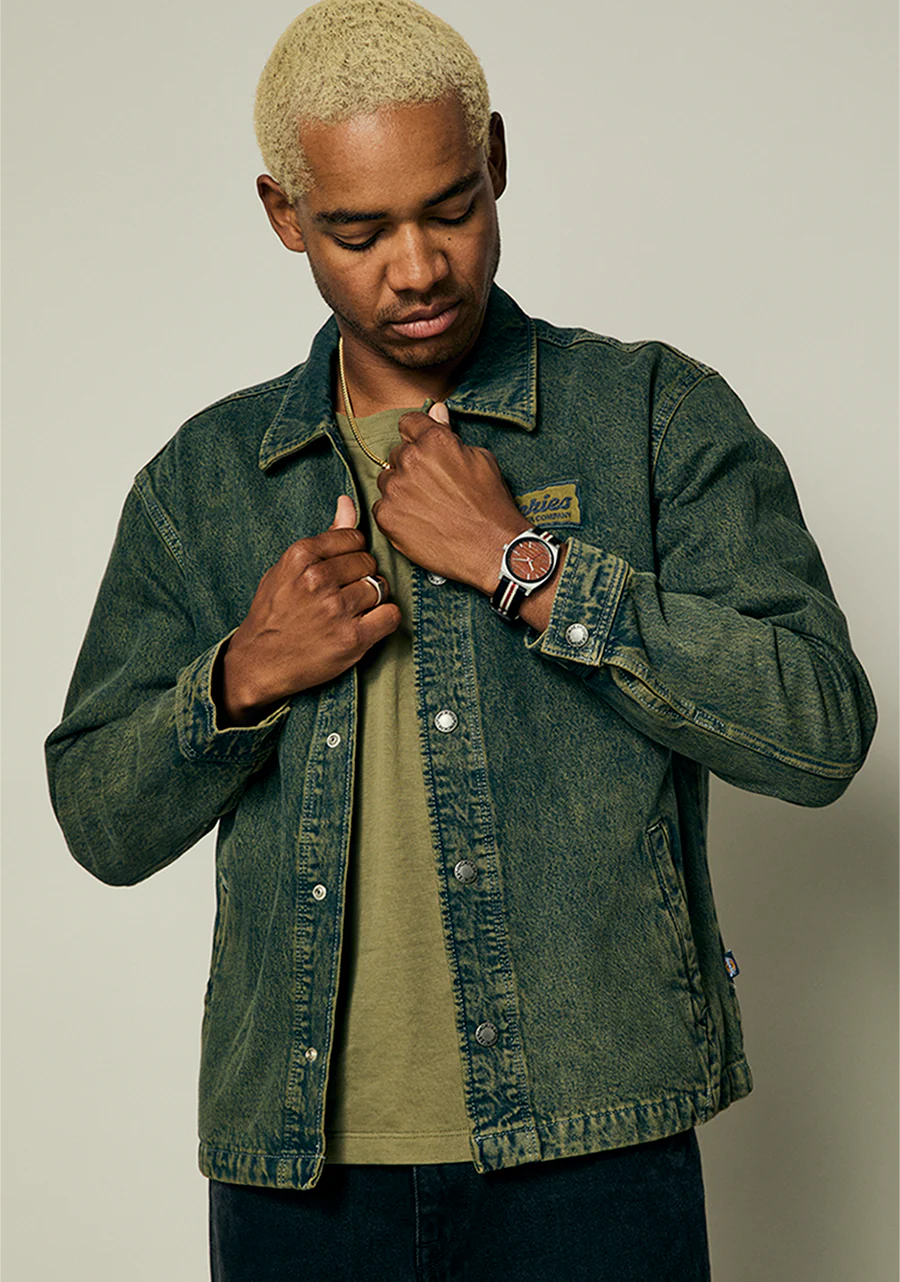 Time Teller Nylon - Plata / Palisandro / Raya Negra - Imagen 7