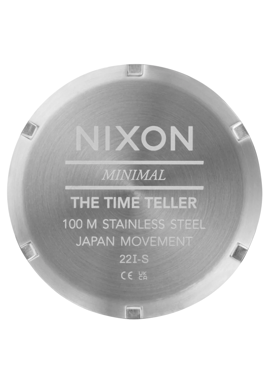 Time Teller Nylon - Plata / Palisandro / Raya Negra - Imagen 5